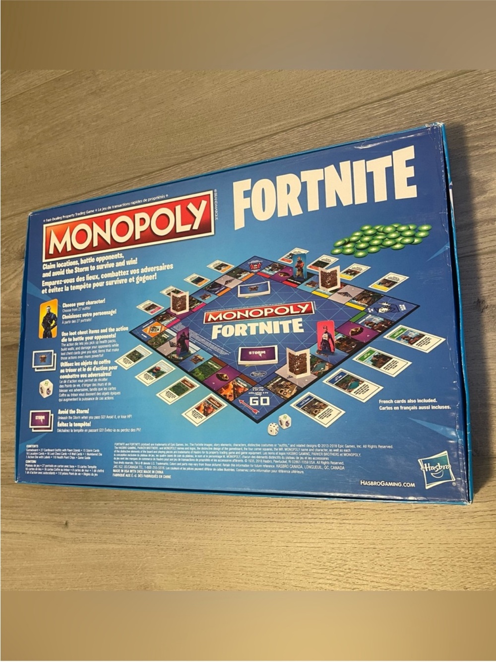 Fortnite Monopoly Board Game Hasbro - Picture 6 of 6